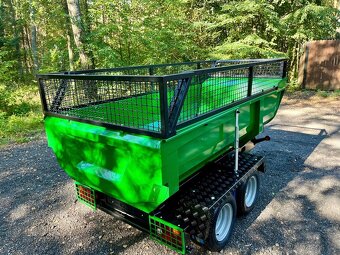 Sklápěcí přívěsný vozík do 750 kg – za auto i čtyřkolku - 7