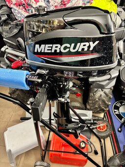 Prodám nafukovací člun YAM -275 STi + motor Mercury 5 HP - 7