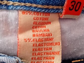 LETNÍ DŽÍNOVÉ KRAŤASY - vel.M/L / zn.Green - 7