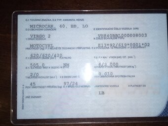 Prodám microcar VIRGO 2 r.v 2000 - 7