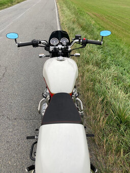 Prodám zrcátka Hitchcocks do konců řidítek Royal Enfield 650 - 7