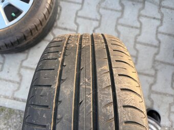 4x al kola 5x112 16 + pneu letní 205/55 R16 - 7