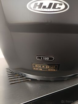 HJC přilba i100 Solid semi flat titanium - 7