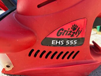 elektr. nůžky/křovinořez Grizzly EHS 555-top stav - 7