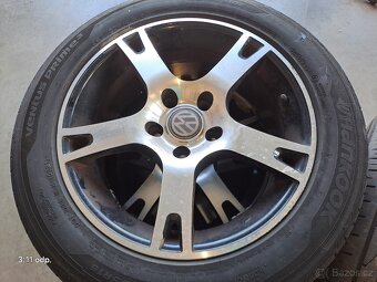 Originální litá sada kol VW 5x112 205/55 R16 HANKOOK DOT5021 - 7