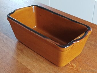 VELMI KVALITNÍ KAMENINOVÁ FRANCOUZSKÁ ZAPÉKACÍ FORMA - 7