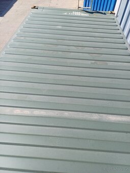 Lodní kontejner 20´ po první cestě, RAL 6007 - 7