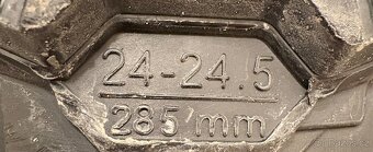 Dětské lyže 120 + boty Nordica vel. 24-24,5 + přilba Salomon - 7