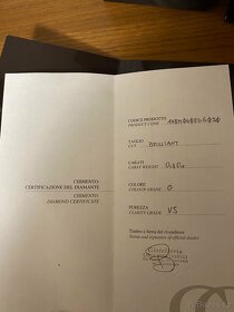 Diamantový Prsten zn.Chimento, 0,4 Ct. - 7