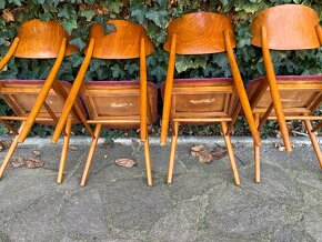 4 x RETRO designová čalouněná židle TON - cena za kus - 7