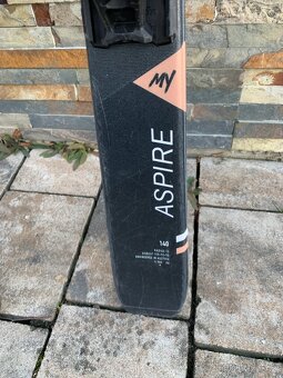 Dětský skialp set Fischer: lyže 140cm, vázání, pásy - 7