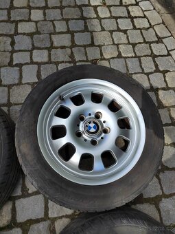 Prodám orig.alu 16 BMW 5x120 ET 47 letní 205/55/16 Matador - 7