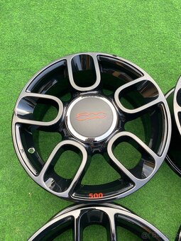 ALU KOLA FIAT 500 4X98 R15’ BLACK EDITION - 7