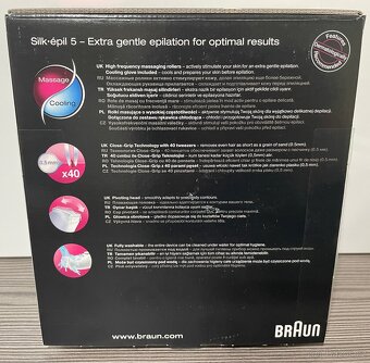 Braun Silk-épil 5 - jako nové v originálním balení - 7