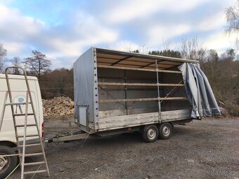 Plachtový přívěs Agados 3,5T - 7