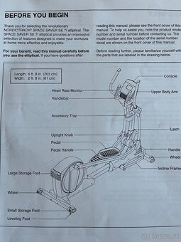 Eliptický trenažer, eliptical - 7