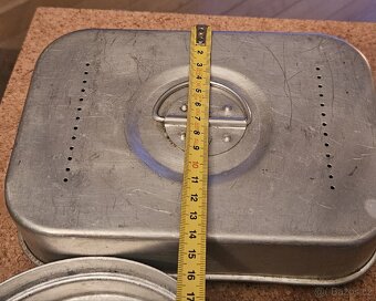 Hliníkové retro nádoby - 4 ks - viz foto - 7