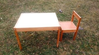 Dětský stolek a jedna židle IKEA - 7