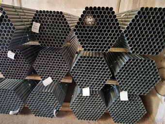 Dočasné stavební oplocení sloupky síť komplet materiál 50m - 7