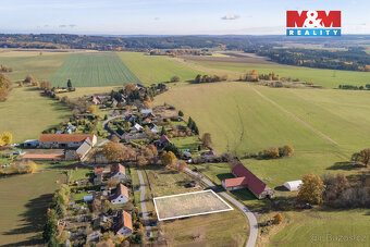 Prodej pozemku k bydlení, 1289 m², Nový Dvůr u Boru - 7