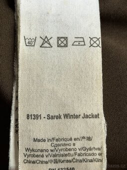 Zánovní zimní parka Fjallraven Sarek Winter Jacket M Khaki - 7