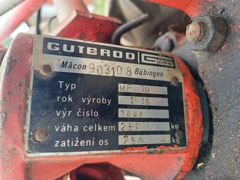 Lištová sekačka MF 70 (Gutbrod) - 7