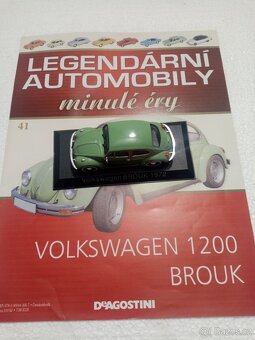 Kovové Autíčko volkswagen 1200 brouk - 7