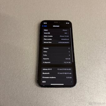 iPhone 12 mini 128GB černý, 12 měsíců záruka - 7