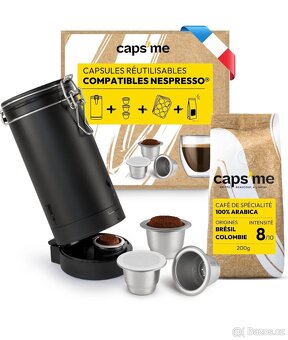 Znovuplnitelné kapsle kompatibilní s Nespresso - 7