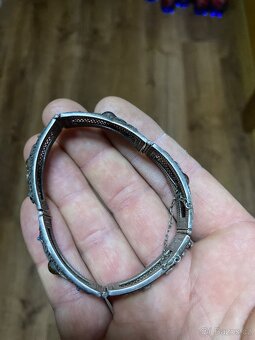 Naramek stribrny cinsky - 7