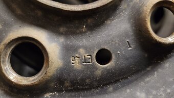 Zimní kola 5x112 r16 57.4 6.5J et 46 gumy 205/60 - 7