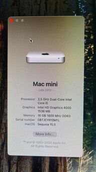 Apple Mac mini (Late 2012) 16 GB RAM, 240 GB SSD - 7