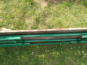 Skládací kovový stůl V=76cm, Š=62cm, D=250cm - 7