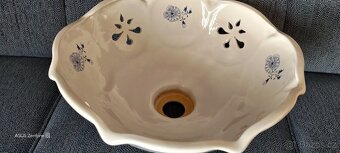 Porcelánové stínítko lustru - 7