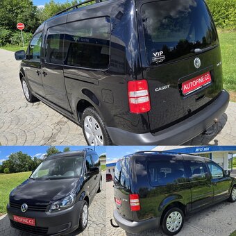 VW CADDY 2,0 TDi LONG 103kW 7 MÍST, 1.MAJ 140.tkm VÝHŘEVY - 7