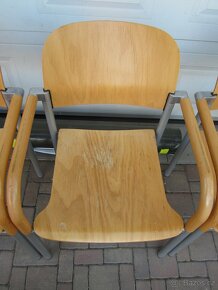 Wiesner-Hager 5x konferenční židle - 7