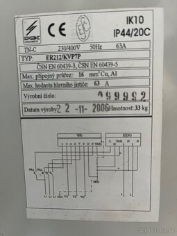 Elektroměrový rozvaděč DCK ER212/KVP7P - 7