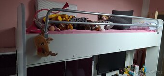 Nábytková sestava s patrovou postelí 80x200cm - 7