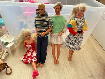Barbie s příslušenstvím a domečkem - 7