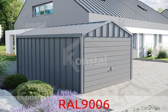 Plechová garáž moderní 3x5 AKČNÍ NABÍDKA - 7