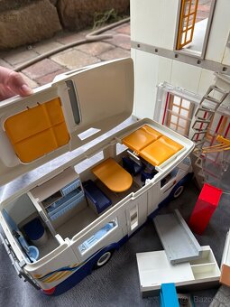 Dům, nemocnice a karavan Playmobil - 7