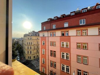 K pronájmu útulný a plně vybavený byt 1+kk o rozloze 30 m² v - 7