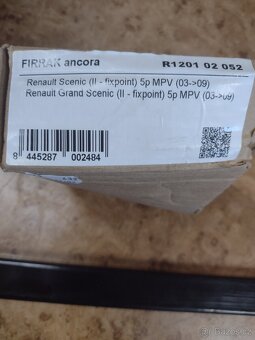 Pozinkovaný ocelový střešní nosič  Renault - 7