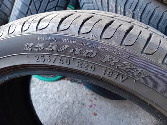 Prodám Sadu pneu 255/40/20/ Pirelli, Letni - 7
