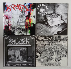 Punk, hardcore, crust, metal, grindcore dbea 7"EP desky nové - 7