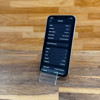 IPhone 11 64GB, bílý, 100% baterie (rok záruka) - 7