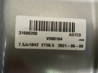 Volvo xc 60 , alu kola 5x 108 r18 - 7