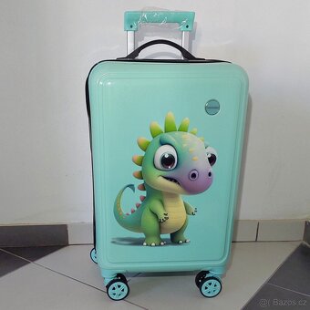 Dětský kufr Dino, 2 barvy - nové - 7