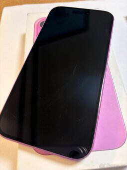 Apple iPhone 16 128gb Pink kondice baterie 100% Zaruka do 01 - 7