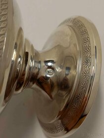 Starožitná stříbrná cukřenka - Francie - 7